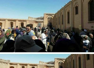 بازدید 2951 نفر از قلعه فلک الافلاک در آخرین روز سال 97
