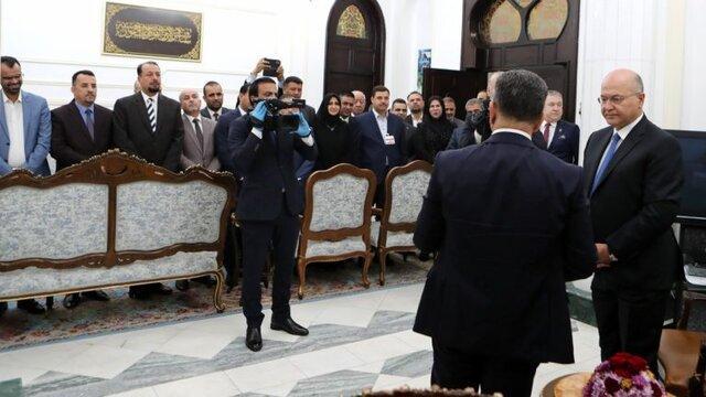 برهم صالح نام کاندیدای جدید نخست وزیری عراق را دریافت کرد