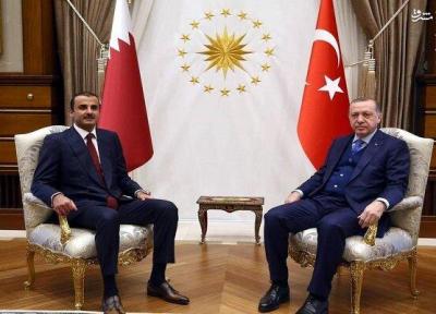 اردوغان با امیر قطر تلفنی تبادل نظر کرد